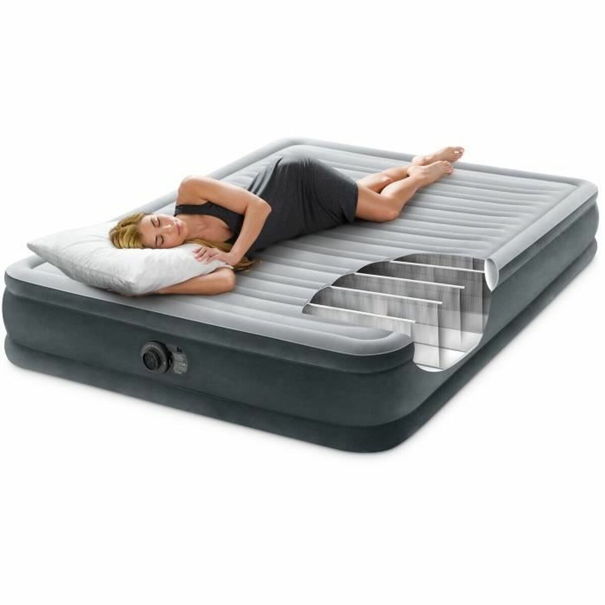 Opblaasmatras Intex